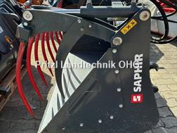 Saphir Leichtgutschaufel LGN 14 mit hydr. Niederhalter