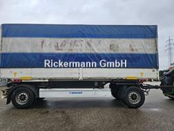 Krone Wechselbrücken Anhänger Plane Spriegel