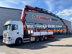 Scania R 490 8x4 Euro 6 Retarder HMF 60 Tonmeter laadkraa