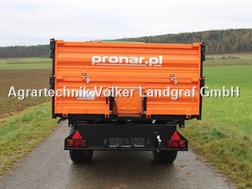 Pronar T 671 Einachs Dreiseitenkipper, 7,2 to