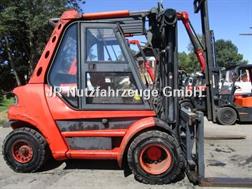 Linde H80D-02 Zinkenversteller + Duplex-Freisichtmast