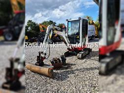 Takeuchi TB216 / Tiltman fæste og skovlsæt / 3000 timer og 