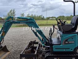 Kobelco SK10SR-2 Compacttilt - Velholdt minigraver - udsky