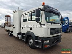 Man TGL 12.210 4x2 DubbelCab( 6pers) Euro4 - OpenLaadB