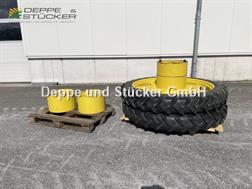 Michelin Zwillingsräder 230/95 R48 incl. Kupplungen