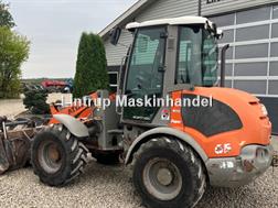Atlas 65 Super. pallegafler og skovl med overfald