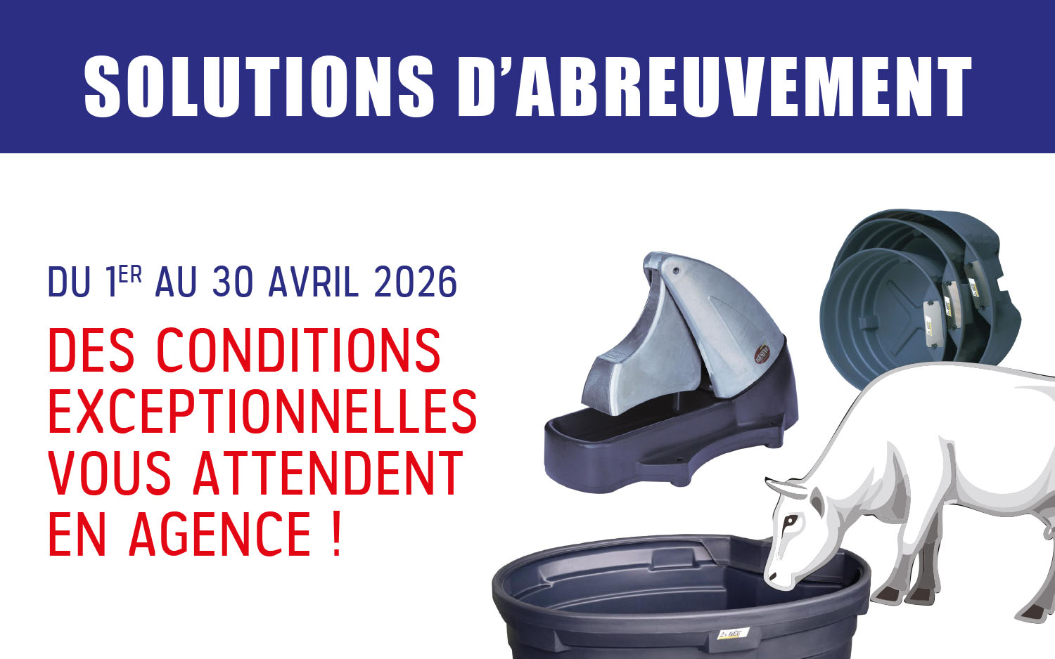 SPÉCIAL ÉLEVAGE : SOLUTIONS D'ABREUVEMENT
