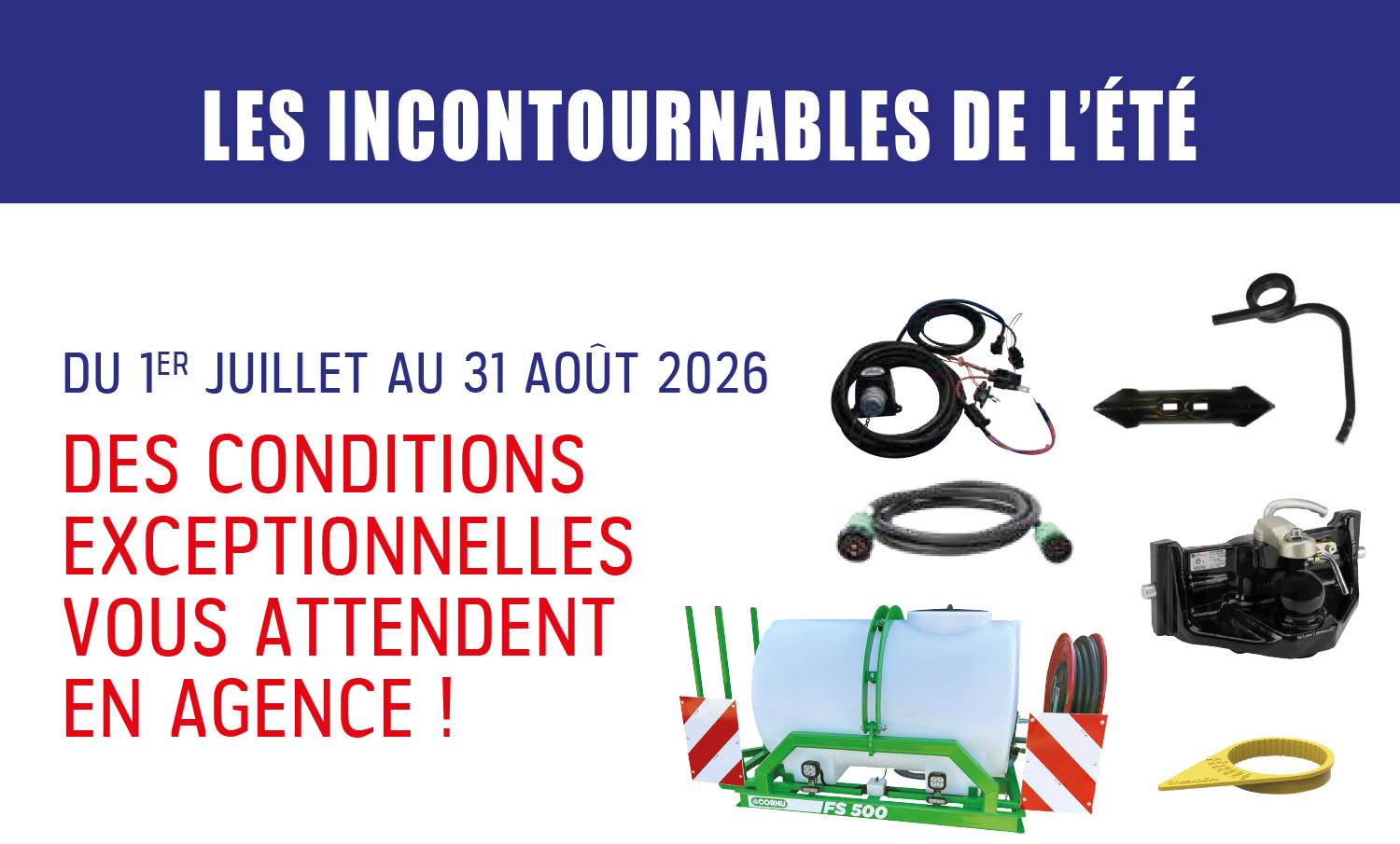 LES INCONTOURNABLES DE L'ÉTÉ
